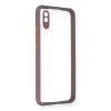 Xiaomi Redmi 9a Kılıf Miami Şeffaf Silikon - Açık Mor