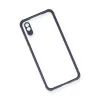 Xiaomi Redmi 9a Kılıf Miami Şeffaf Silikon - Gri