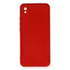 Xiaomi Redmi 9a Kılıf Nano İçi Kadife Silikon - Kırmızı