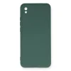 Xiaomi Redmi 9a Kılıf Nano İçi Kadife Silikon - Koyu Yeşil