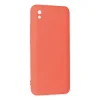 Xiaomi Redmi 9a Kılıf Nano İçi Kadife Silikon - Turuncu