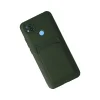 Xiaomi Redmi 9c Kılıf Kelvin Kartvizitli Silikon - Koyu Yeşil