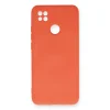 Xiaomi Redmi 9c Kılıf Nano İçi Kadife Silikon - Turuncu