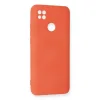 Xiaomi Redmi 9c Kılıf Nano İçi Kadife Silikon - Turuncu