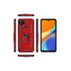 Xiaomi Redmi 9c Kılıf Sofya Yüzüklü Silikon Kapak - Rose
