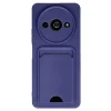 Xiaomi Redmi A3 4g Kılıf Kelvin Kartvizitli Silikon - Lacivert