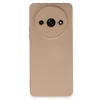 Xiaomi Redmi A3 4g Kılıf Nano İçi Kadife Silikon - Pudra