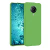 Xiaomi Redmi K30 Pro Kılıf Nano İçi Kadife Silikon - Yeşil