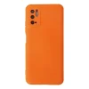 Xiaomi Redmi Note 10 5g Kılıf Nano İçi Kadife Silikon - Turuncu