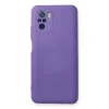 Xiaomi Redmi Note 10 Kılıf Nano İçi Kadife Silikon - Mor
