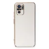 Xiaomi Redmi Note 10 Kılıf Volet Silikon - Beyaz