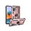 Xiaomi Redmi Note 10 Pro Kılıf Sofya Yüzüklü Silikon Kapak - Rose