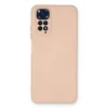 Xiaomi Redmi Note 11 Kılıf Nano İçi Kadife Silikon - Pudra