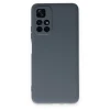 Xiaomi Redmi Note 11t Kılıf Nano İçi Kadife Silikon - Gri