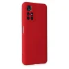 Xiaomi Redmi Note 11t Kılıf Nano İçi Kadife Silikon - Kırmızı