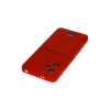 Xiaomi Redmi Note 12 4g Kılıf Kelvin Kartvizitli Silikon - Kırmızı