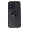 Xiaomi Redmi Note 12 4g Kılıf Montreal Yüzüklü Silikon Kapak - Siyah