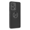 Xiaomi Redmi Note 12 5g Kılıf Montreal Yüzüklü Silikon Kapak - Siyah