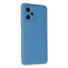 Xiaomi Redmi Note 12 5g Kılıf Nano İçi Kadife Silikon - Mavi