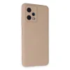 Xiaomi Redmi Note 12 5g Kılıf Nano İçi Kadife Silikon - Pudra