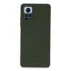 Xiaomi Redmi Note 12 Pro 4g Kılıf Nano İçi Kadife Silikon - Koyu Yeşil