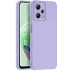 Xiaomi Redmi Note 12 Pro 5g Kılıf Nano İçi Kadife Silikon - Lila