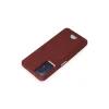 Xiaomi Redmi Note 12s Kılıf Kelvin Kartvizitli Silikon - Bordo