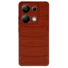 Xiaomi Redmi Note 13 Pro 4g Kılıf Bibercas Silikon Kapak - Kırmızı