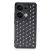 Xiaomi Redmi Note 13 Pro 4g Kılıf Petek Silikon Kapak - Siyah