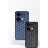 Xiaomi Redmi Note 13 Pro 4g Kılıf Petek Silikon Kapak - Siyah