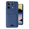 Xiaomi Redmi Note 13 Pro 5g Kılıf Kelvin Kartvizitli Silikon - Lacivert