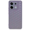 Xiaomi Redmi Note 13 Pro 5g Kılıf Petek Silikon Kapak - Lila