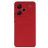 Xiaomi Redmi Note 13 Pro Plus Kılıf Nano İçi Kadife Silikon - Kırmızı