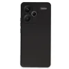 Xiaomi Redmi Note 13 Pro Plus Kılıf Nano İçi Kadife Silikon - Siyah