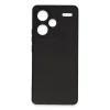 Xiaomi Redmi Note 13 Pro Plus Kılıf Nano İçi Kadife Silikon - Siyah