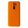 Xiaomi Redmi Note 8 Pro Kılıf First Silikon - Turuncu