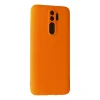 Xiaomi Redmi Note 8 Pro Kılıf First Silikon - Turuncu