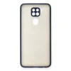 Xiaomi Redmi Note 9 Kılıf Montreal Silikon Kapak - Lacivert