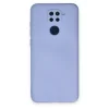 Xiaomi Redmi Note 9 Kılıf Nano İçi Kadife Silikon - Lila