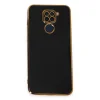 Xiaomi Redmi Note 9 Kılıf Volet Silikon - Siyah