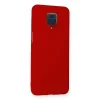 Xiaomi Redmi Note 9 Pro Kılıf Nano İçi Kadife Silikon - Kırmızı