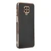 Xiaomi Redmi Note 9 Pro Kılıf Volet Silikon - Siyah