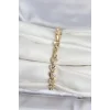 Xuping Kalp Model Gold Renk Kadın Bileklik