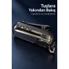 Yaka Klipsli Makaralı Bluetooth Tek Kulaklık