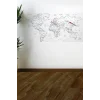 Yazılabilir Dünya Haritası Manyetik Duvar Stickerı 110 x 56 cm (5047)