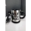 Yazılı Mug Kupa Karıştırıcı Özelliği Ve Paslanmaz Çelik