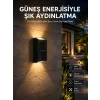Yeni Model Solar Çift Taraflı Duvar Lambası Dekoratif Duvar Lambası