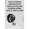 Yeni Nesil Sesli Görüşme Akıllı Saat ve Powerbank Çoklu Şarj Girişli Bluetooth Kulaklık Nabız Ölçer