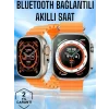 Yeni Nesil Ultra Akıllı Saat Titreşimli, Uyku & Sağlık Takibi, Çift Kordon