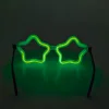 Yıldız Glow Gözlük - Yıldız Şekilli Glow Stick Gözlüğü - Glow Partisi Gözlük 12 Adet (5047)